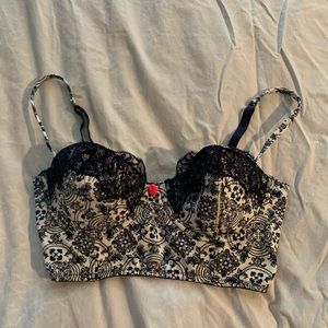 Beautiful Design Corset Bra - 34B